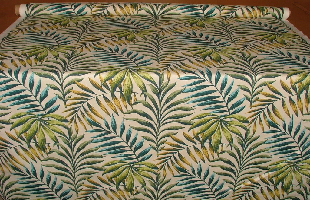 3.3m iLiv Manila Lagoon Tropical Cotton Fabric Curtain Upholstery Blind Cushion