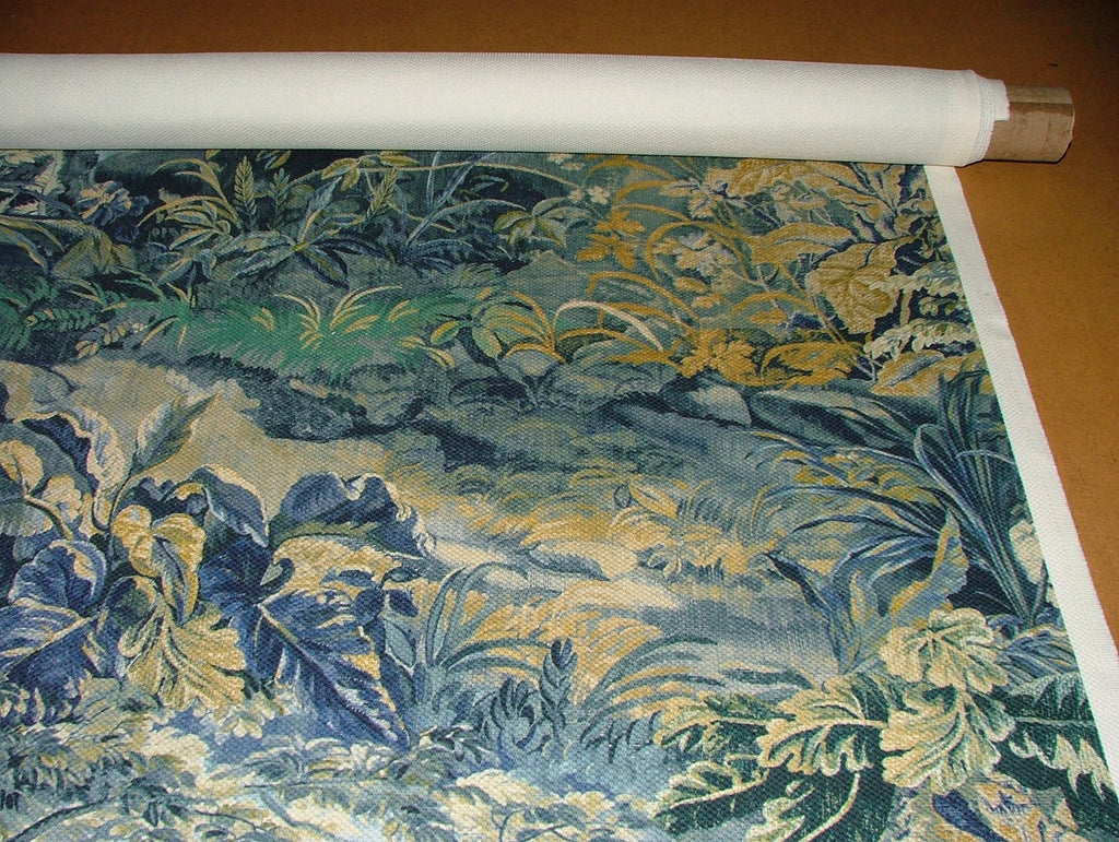 1 Metre iLiv Elysian Delft Thick Woven Cotton Curtain Upholstery Fabric4