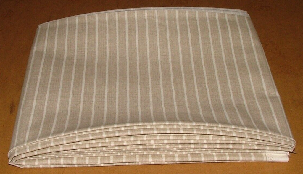 4.2 Metres iLiv Pencil Stripe Nougat Cotton Fabric Cushion Curtain Upholstery