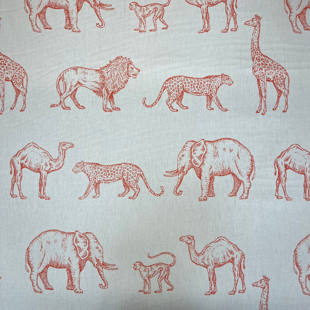 2.7m iLiv Prairie Animals Clementine Cotton Fabric Cushion Curtain Upholstery