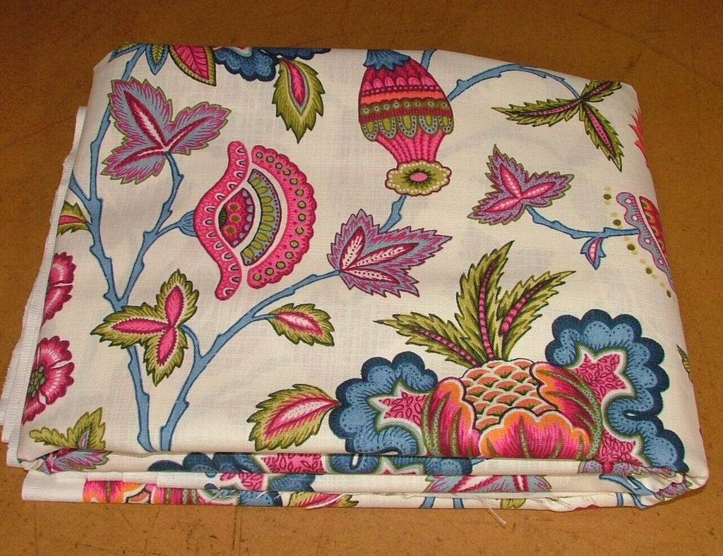 4.7 Metre iLiv Summer Hot Pink 100% Cotton Fabric Cushion Curtain Upholstery Use