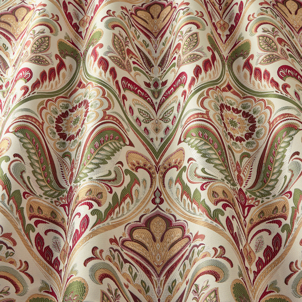 2.1 Metres iLiv Hidcote Claret Jacquard Fabric Curtain Upholstery Cushion Blind