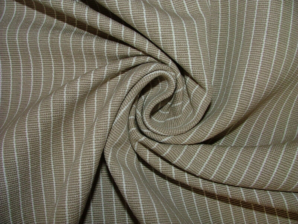 15 Metres iLiv Hartford Taupe Thick Woven Cotton Curtain Fabric RRP £555.00