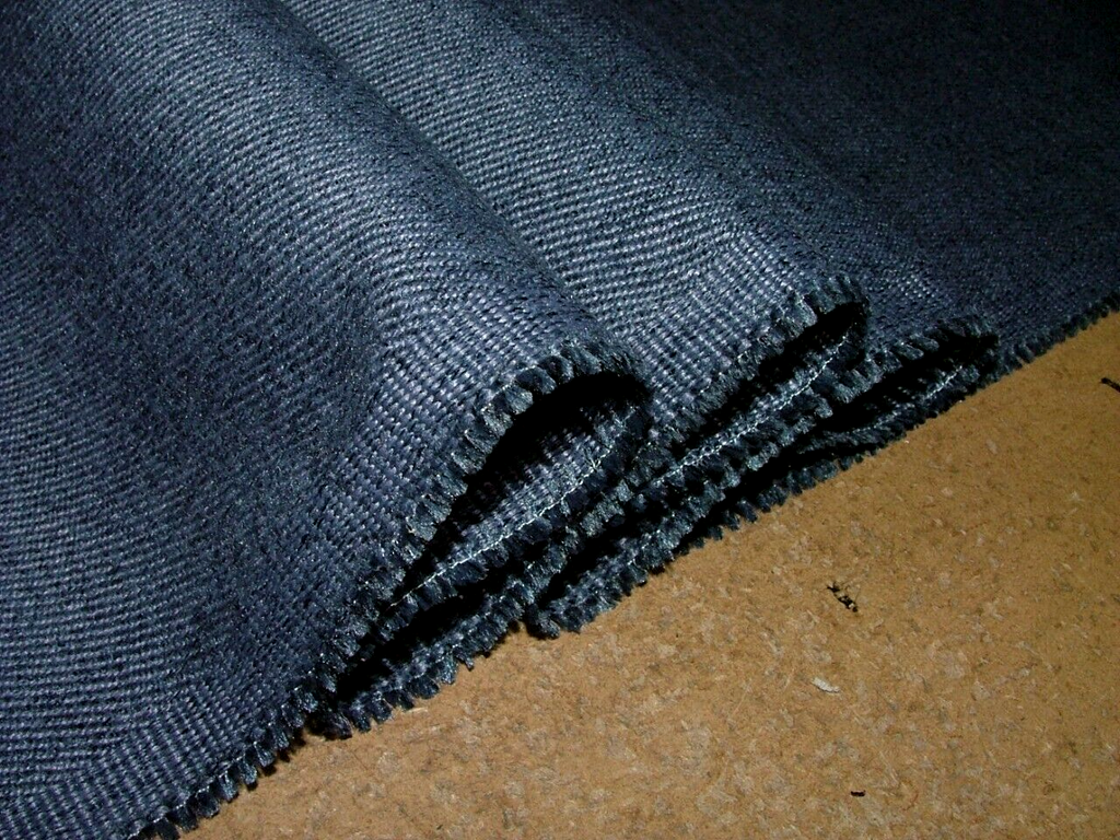 18 Metres Yacht Blue Woven Jacquard Fabric - Upholstery Cushion Use RRP £594.00
