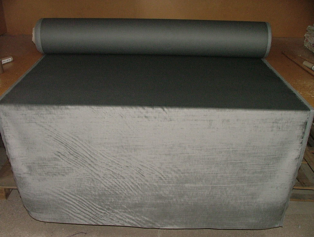 20 Metre Romo Blue Cedar Velvet Fabric Curtain Upholstery Cushion RRP £2900.009