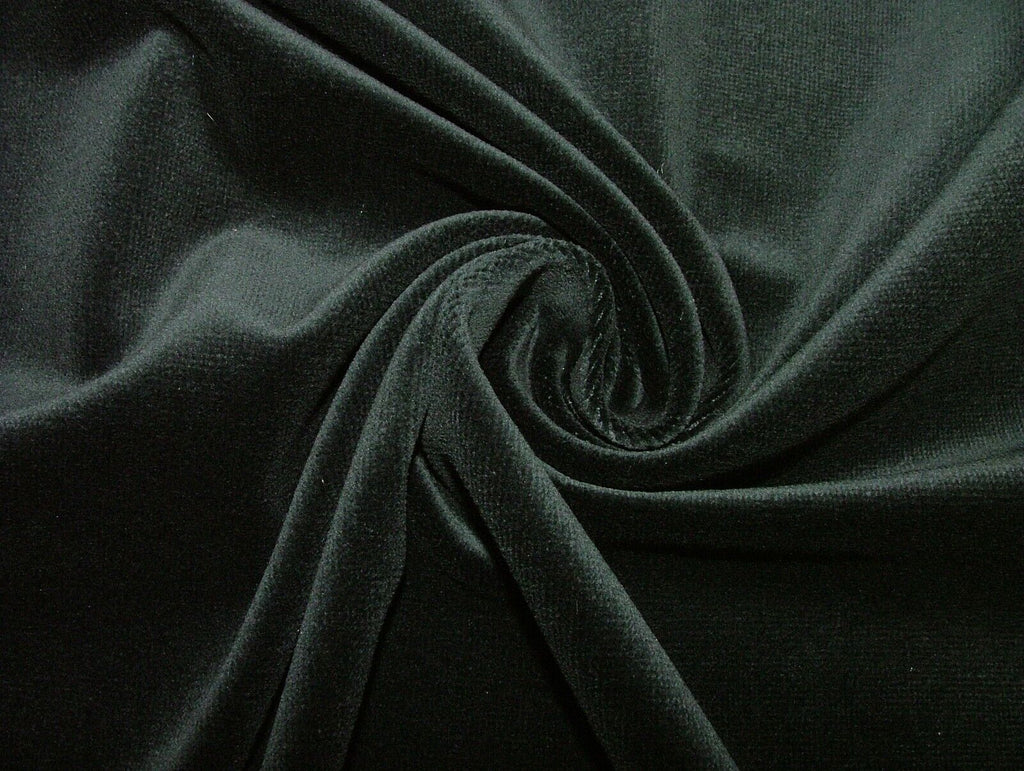 13 Metres Romo Black Velvet Fabric Curtain Upholstery Cushion RRP £1085.50