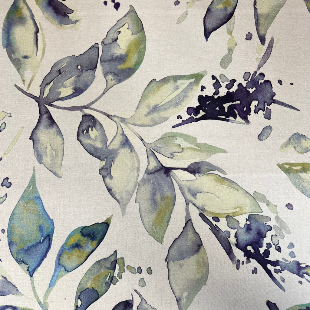 iLiv Cotton Curtain Fabric 5 Metres Andora Iris Cushion Craft Blind Upholstery6