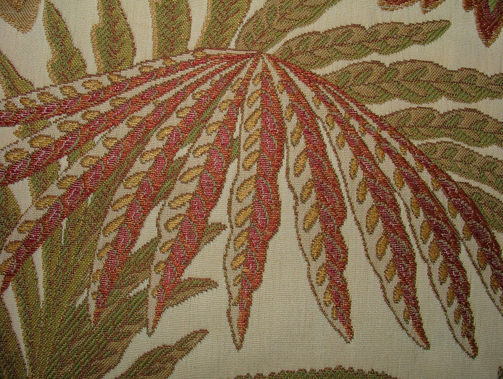 2.8 Metres iLiv Etienne Cinnabar Heavy Woven Fabric Curtain Upholstery Cushion11