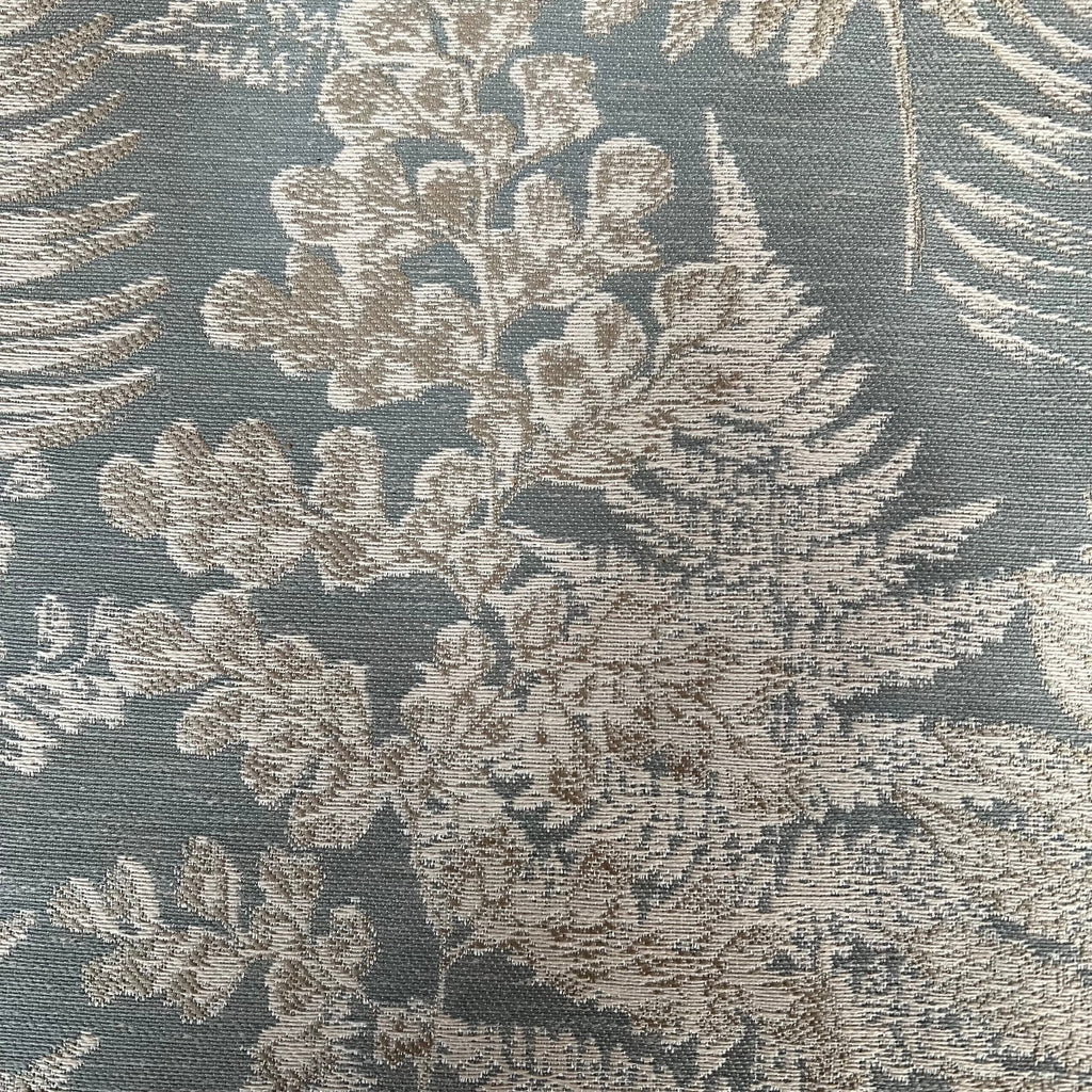 0.9 Metres Woodland Walk Denim Jacquard Fabric Upholstery Cushion Curtain4