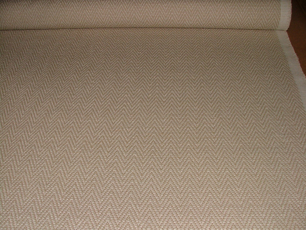 1 Metre iLiv Summit Cream Woven Jacquard Fabric Cushion Curtain Upholstery