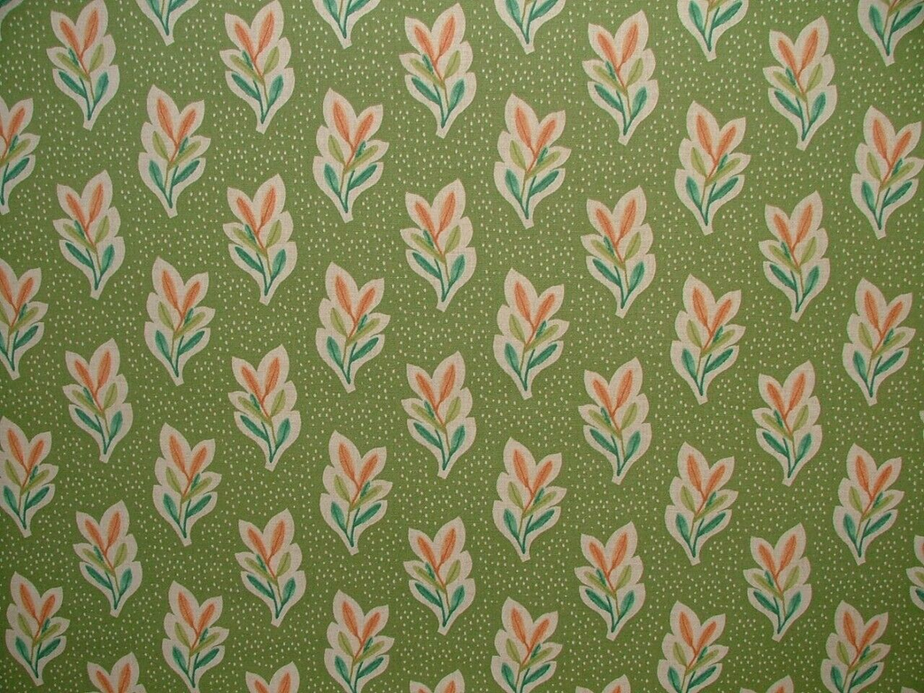 1.5 Metres iLiv Lalita Canopy Green Woven Cotton Fabric Cushion Upholstery0