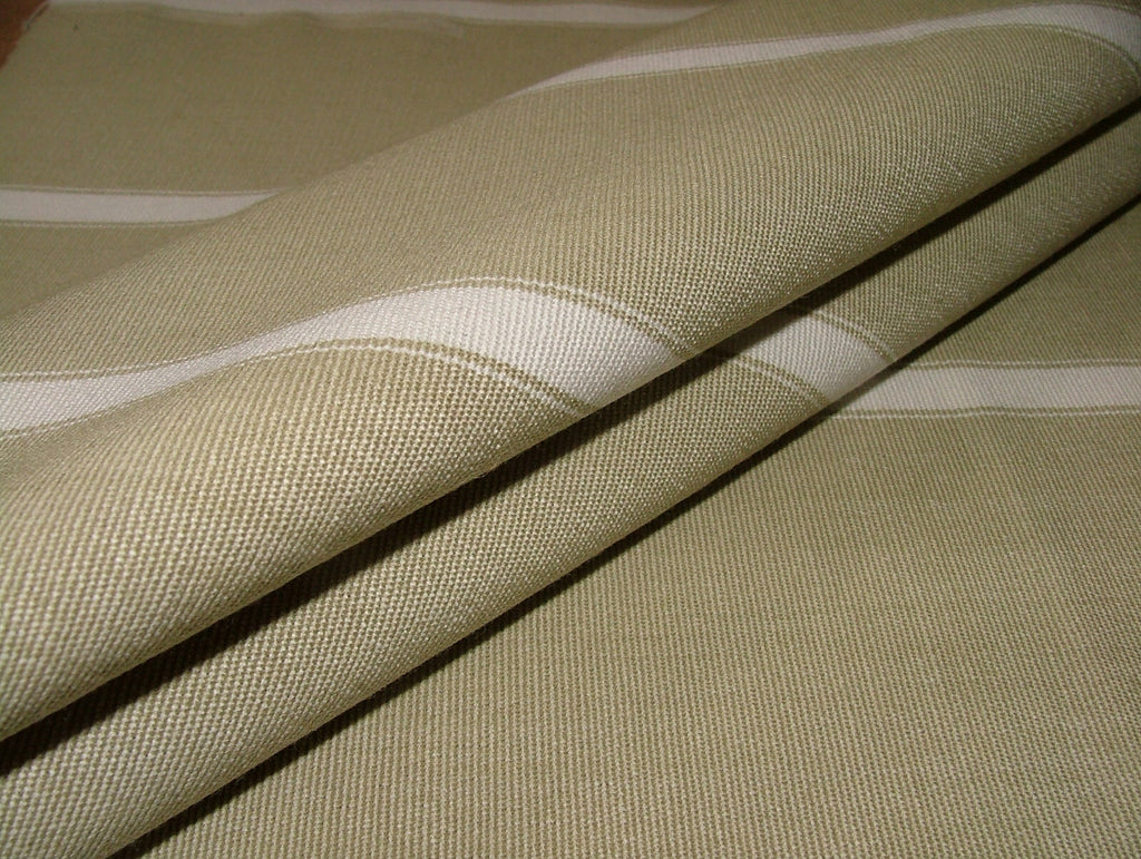 iLiv Woven Curtain Fabric 3.1 Metres Waterbury Olive Stripe Upholstery Cushion2