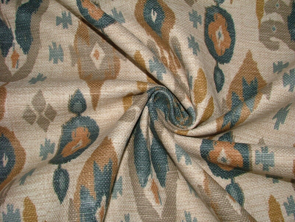 3.7 Metres iLiv Boho Tan Linen Blend Cotton Curtain Upholstery Fabric