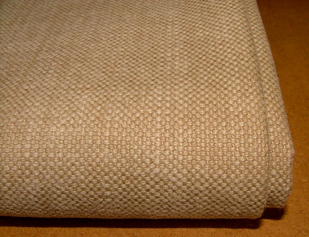 1.3 Metres Romo Linara Teak FR Linen Union Fabric Upholstery Cushion Curtain