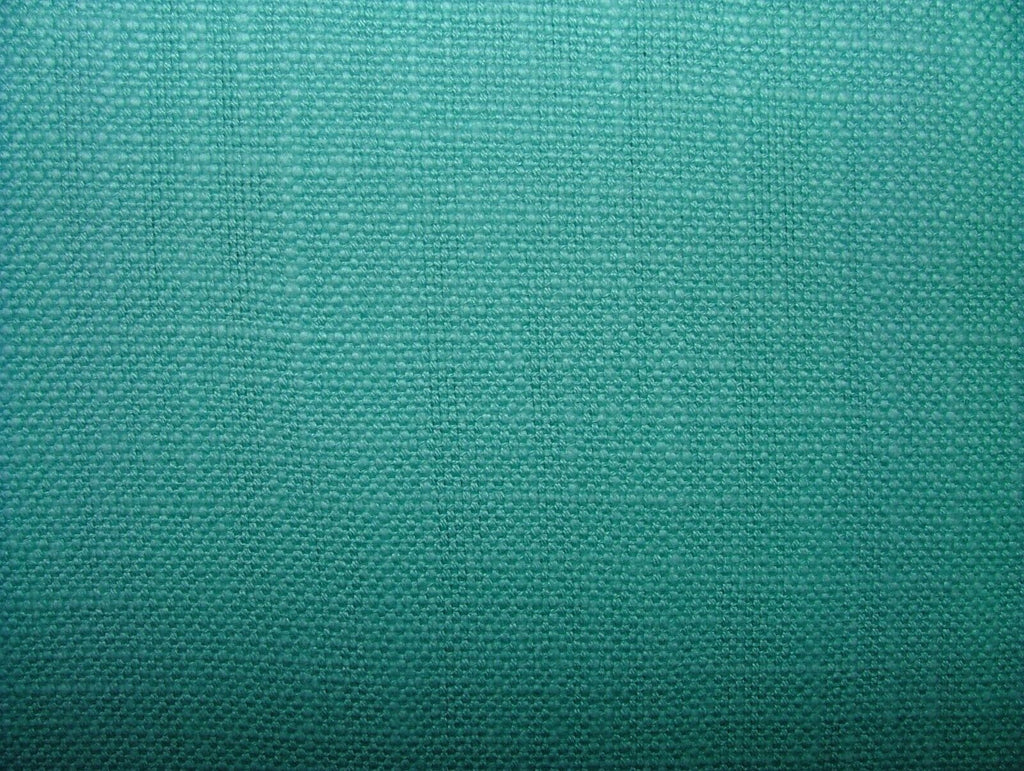 19 Metre Turquoise Cotton Jacquard Fabric Curtain Cushion Upholstery RRP £532.00
