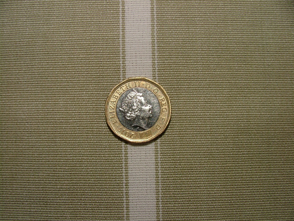 iLiv Woven Curtain Fabric 3.1 Metres Waterbury Olive Stripe Upholstery Cushion9