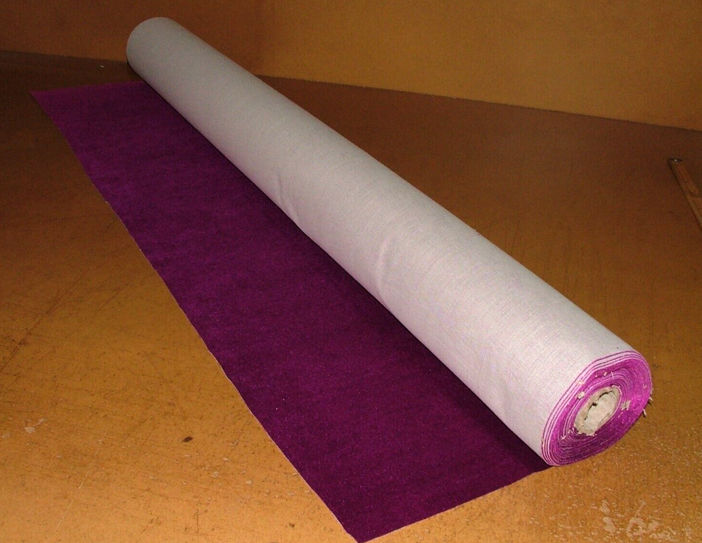 11 Metres Magenta Velvet Fabric Curtain Upholstery Cushion RRP £385.00