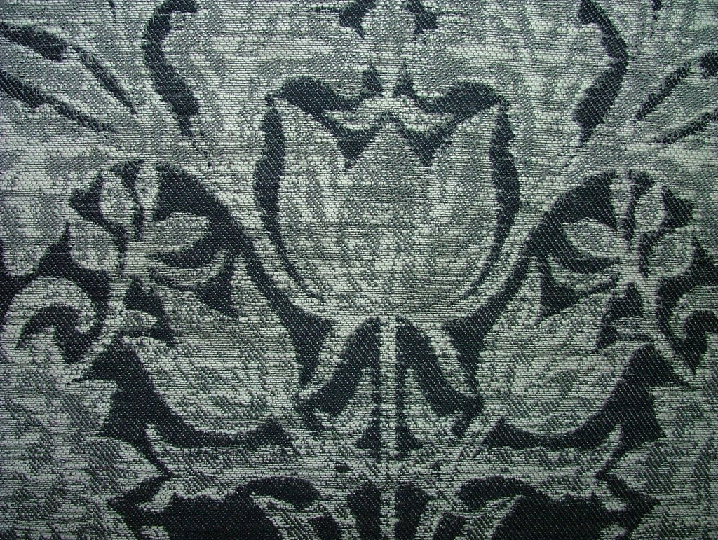 35 Metres Riverhill Indigo Blue Woven Jacquard Fabric Curtain Upholstery Cushion