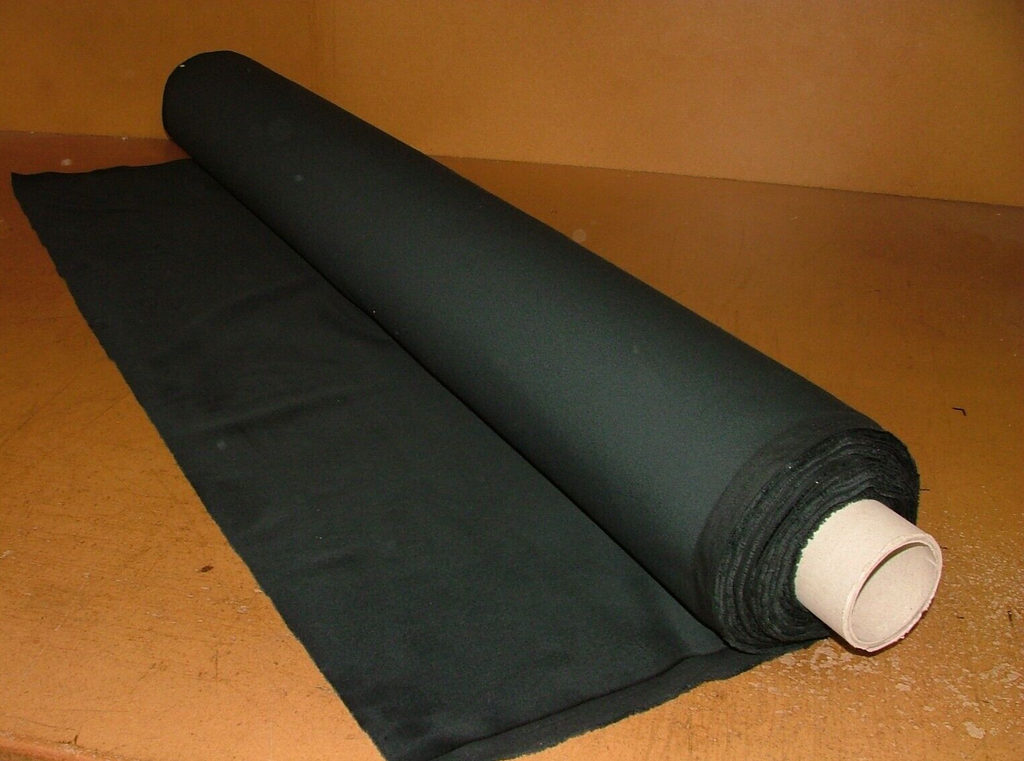 13 Metres Romo Black Velvet Fabric Curtain Upholstery Cushion RRP £1085.50