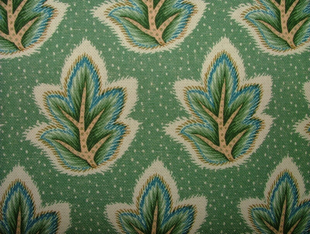 Foliage Fall Leaf 100% Cotton Fabric Curtain Cushion Upholstery Blinds Craft Use