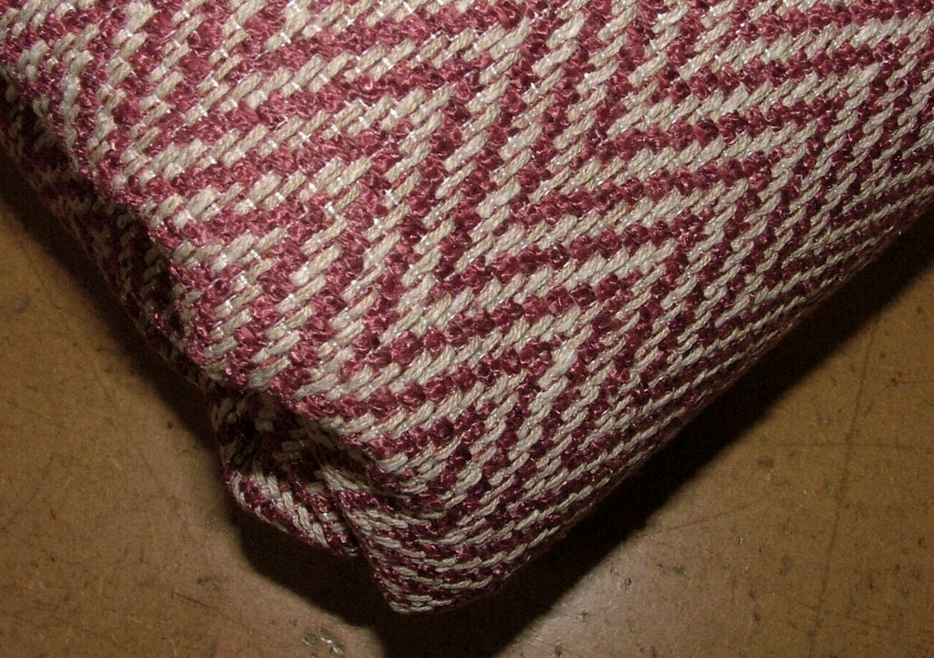 1.6 Metres iLiv Summit Ruby Heavy Woven Fabric Cushion Curtain Upholstery11