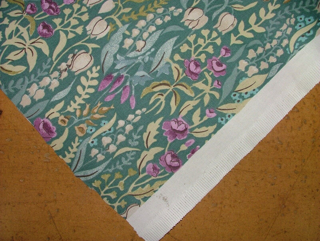 6 Metres Kelmscott Jade Woven Cotton Fabric Cushion Curtain Upholstery