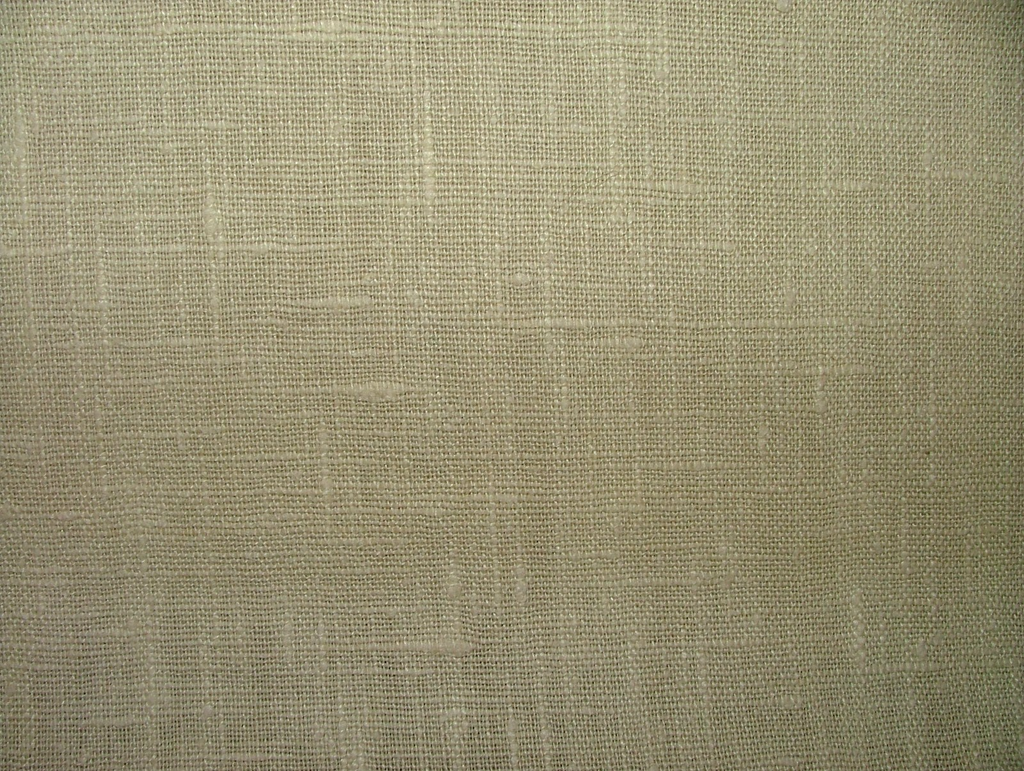 100% Linen Curtain Fabric By Marvic Textiles  Colour Ecru    -    13 Metres0