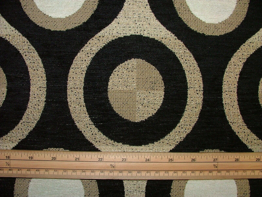 16 Metres Geometric Plush Chenille Fabric Curtain Upholstery Cushion RRP £720.00