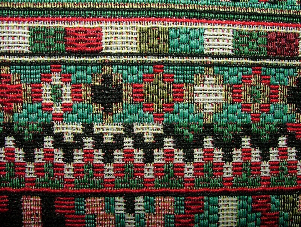 Navajo Indian Extra Thick Tapestry Fabric Curtain Upholstery Cushion Blanket Use