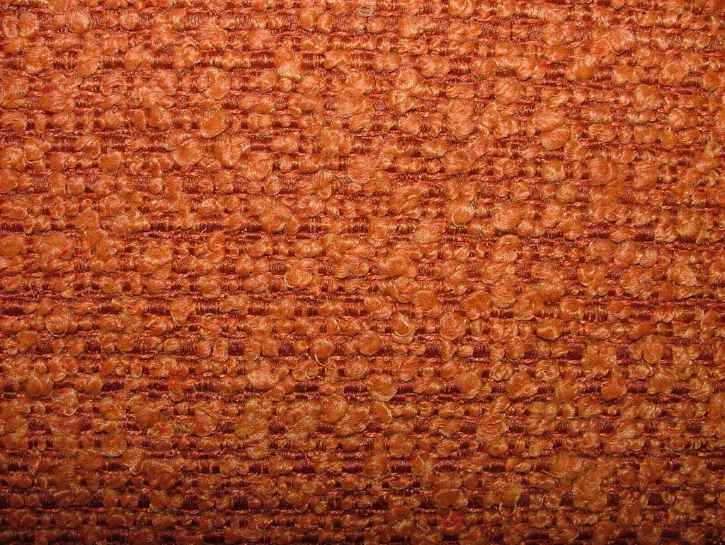 2.2 Metres iLiv Arlo Orange Thick Boucle Fabric Upholstery Cushion Multi Use