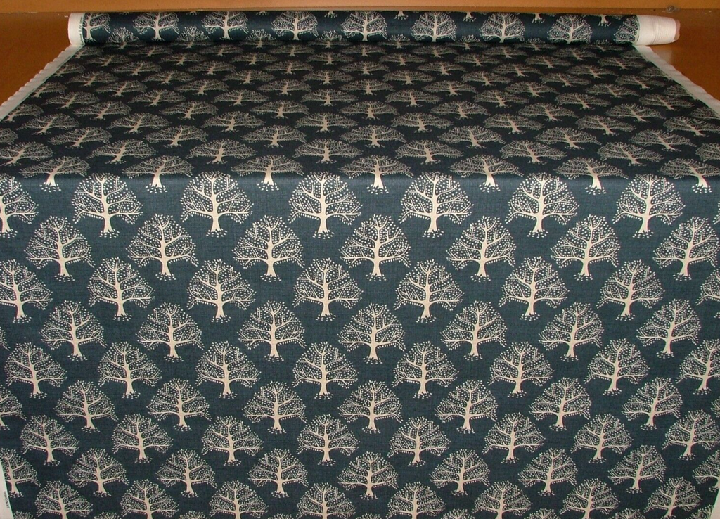 3.6 Metres iLiv Great Oak Tree Midnight Curtain Upholstery Cushion Blind Fabric