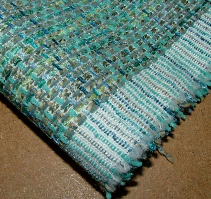 2.6 Metres iLiv Zen Jade Textured Woven Fabric Cushion Curtain Upholstery