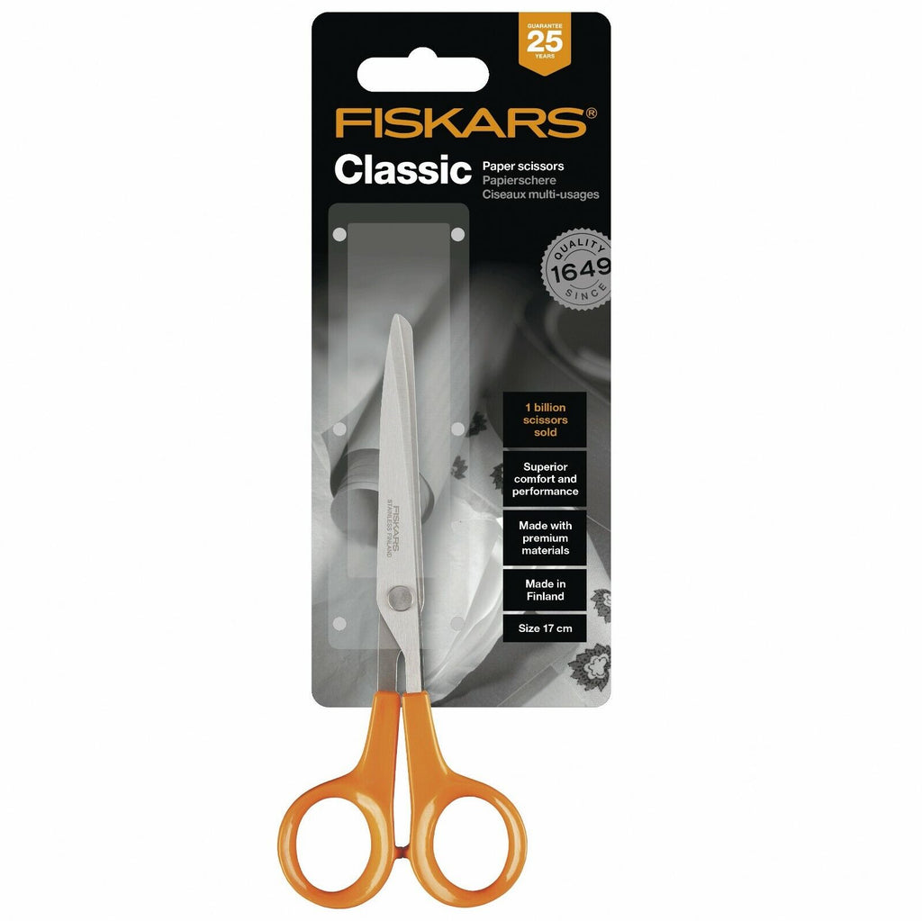 Brand New FISKARS Scissors Classic Premium Quality Fabric Shears General Purpose