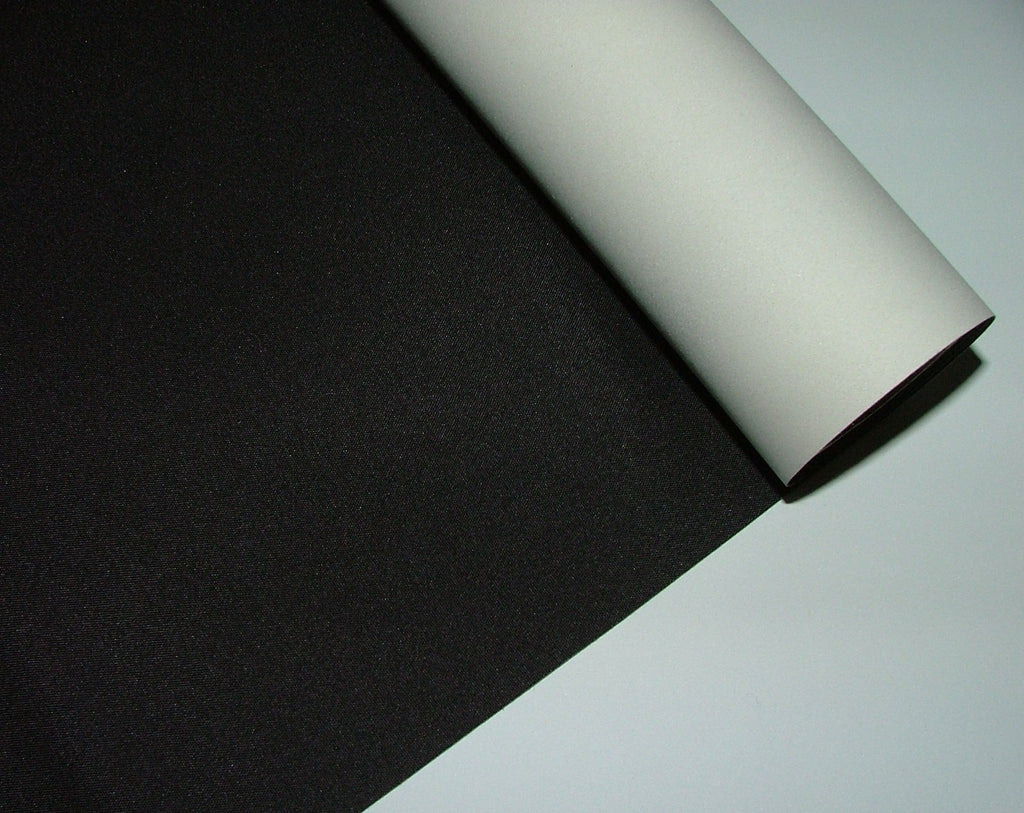 Blackout Curtain Lining Fabric Black 3 Pass Total Blackout -    6 Metres4