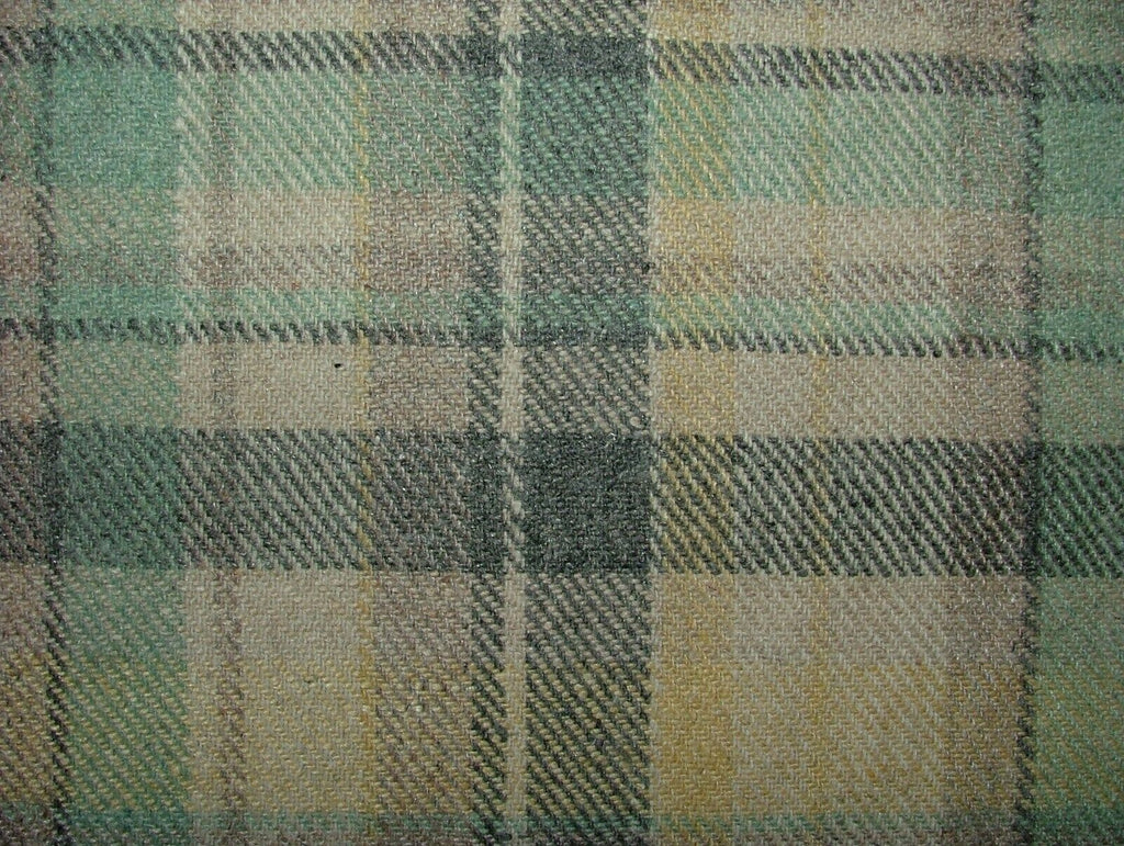 Glacier Highland Wool Blend Tartan Check Upholstery Grade Curtain Cushion Fabric