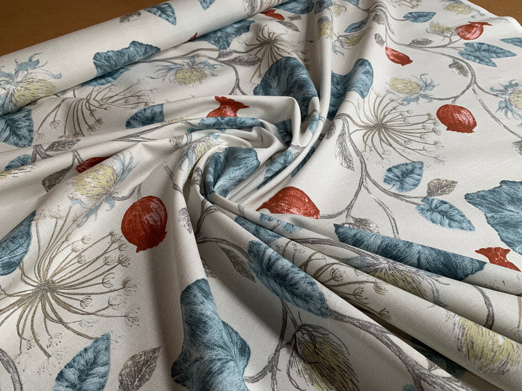 2,7 Metri iLiv Parchment Wedgewood Cotone Tessuto Per Tendaggi E Cuscini6