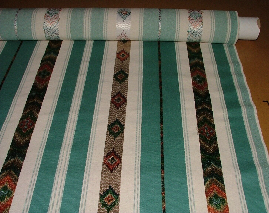 1 Metre iLiv Siris Aquarelle Woven Jacquard Curtain Upholstery Ikat Fabric7