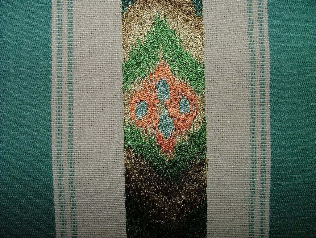 1 Metre iLiv Siris Aquarelle Woven Jacquard Curtain Upholstery Ikat Fabric13