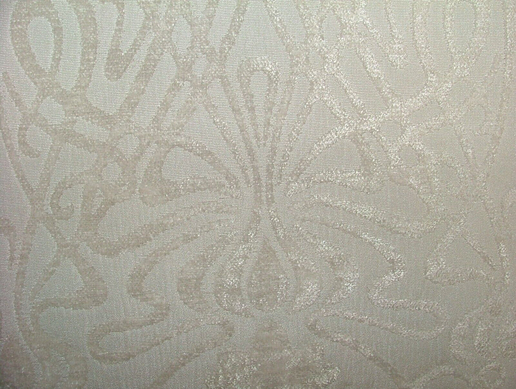 2.1 Metres iLiv Tiverton Ivory Chenille Fabric Upholstery Cushion Curtain