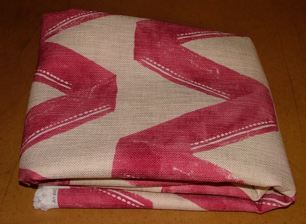 2 Metres Zigana Granita Linen Blend ZigZag Fabric - Curtain Upholstery Cushion11