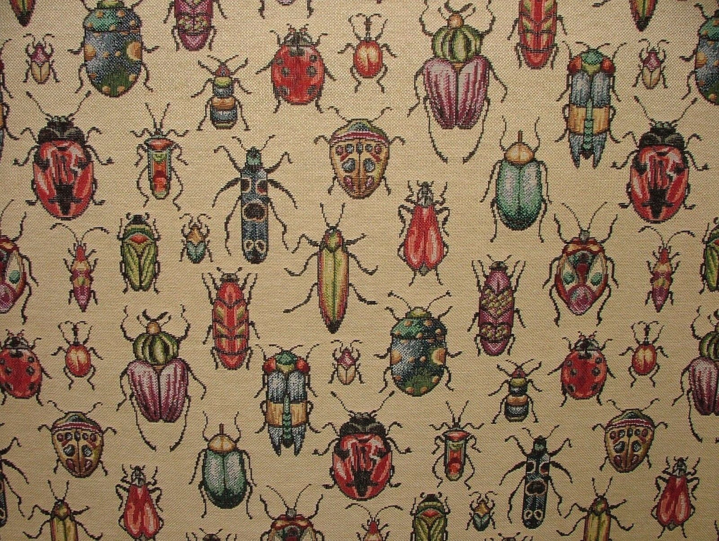 "Animal Tapestry" Designer Fabric Ideal For Upholstery Curtains Cushions Throws