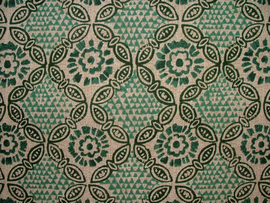 3.1 Metres iLiv Stardust Malachite Green Woven Cotton Fabric Cushion Curtain