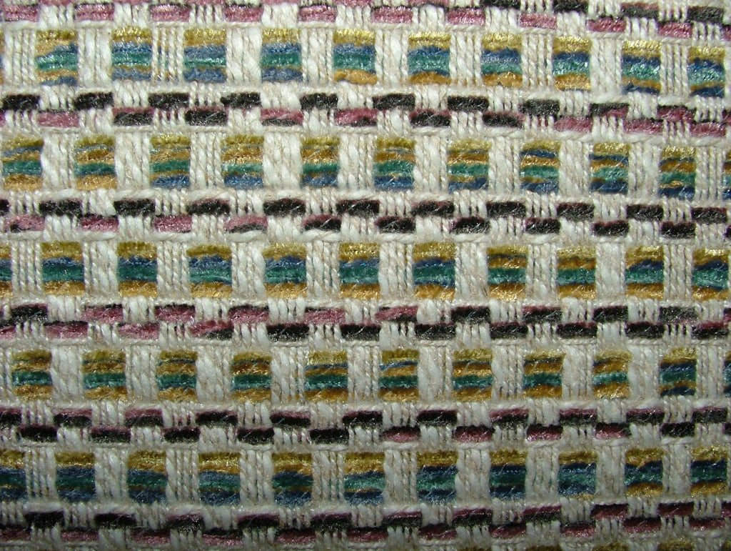 iLiv Woven Curtain Fabric 3.6 Metres Alvana Juniper Textured Cushion Upholstery2