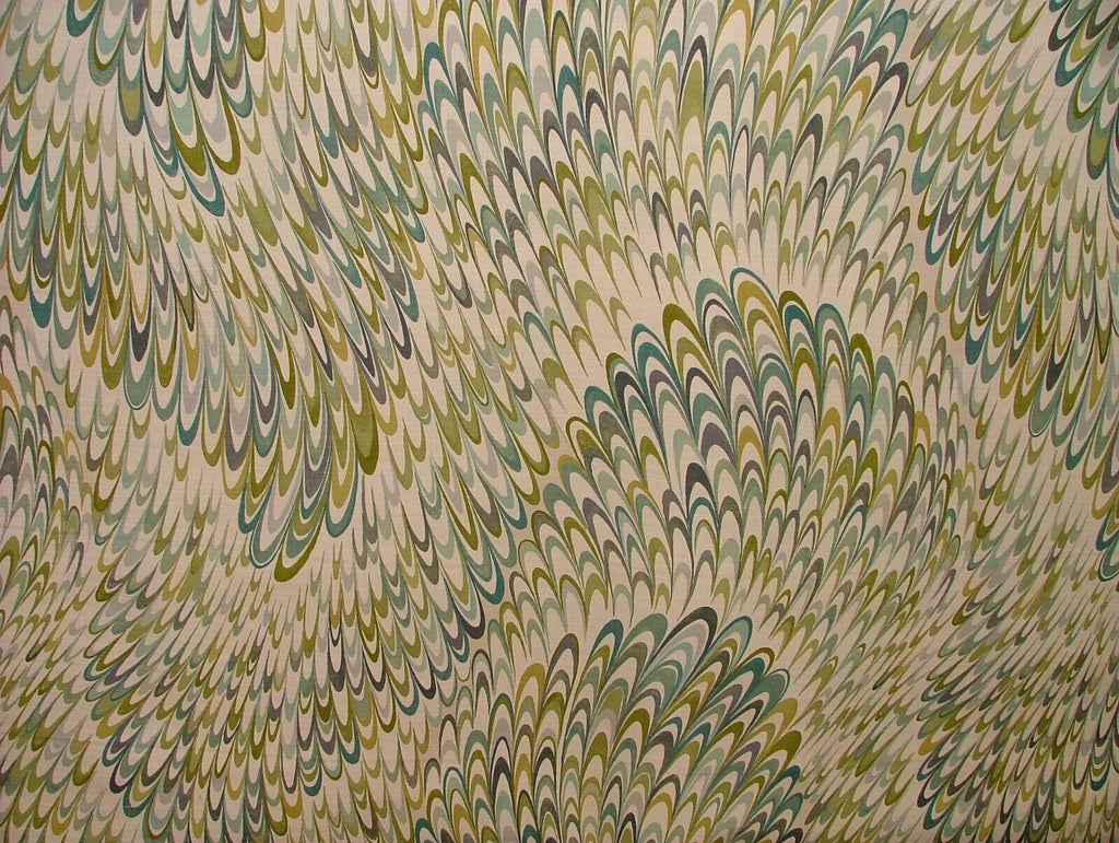 2.5 Metres Seraphina Moss 100% Cotton Curtain Upholstery Cushion Blind Fabric