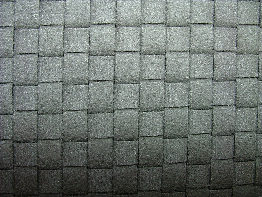 1.8 Metres Romo Lattice Faux Suede Grey Fabric Upholstery Cushion RRP £414.00