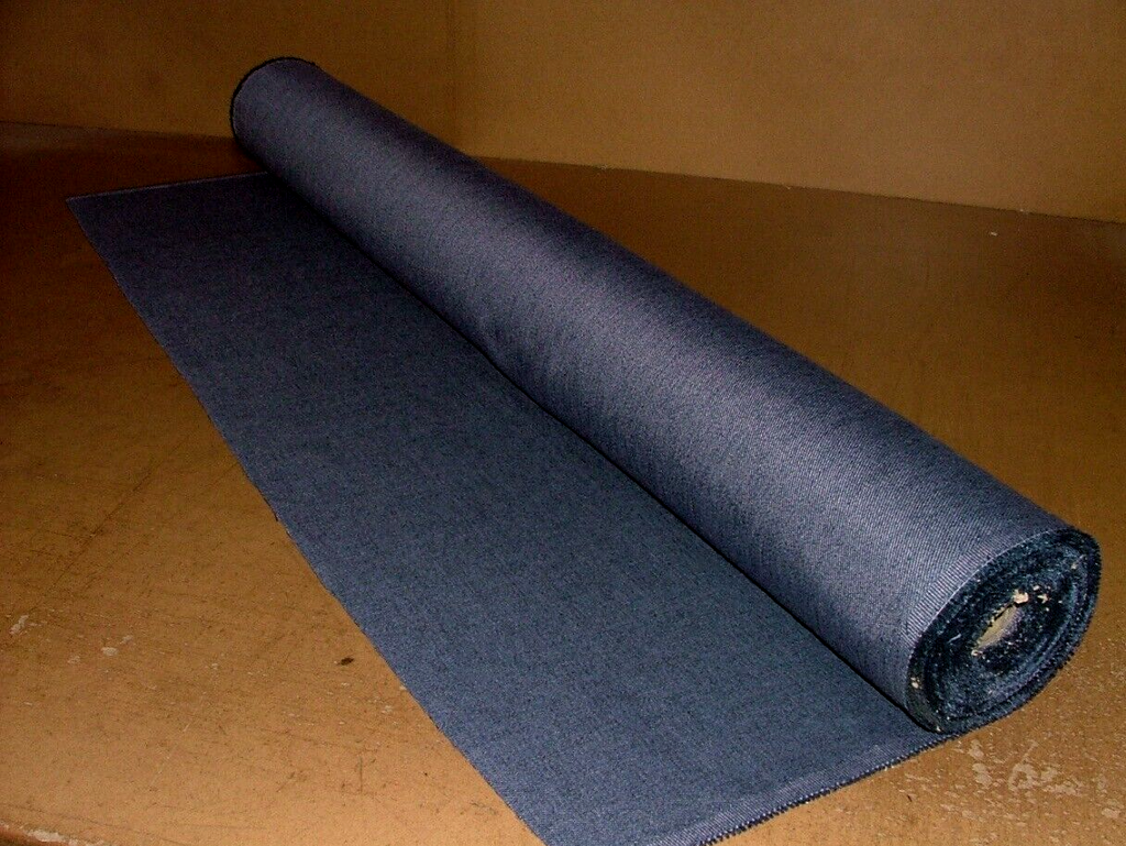 18 Metres Yacht Blue Woven Jacquard Fabric - Upholstery Cushion Use RRP £594.00