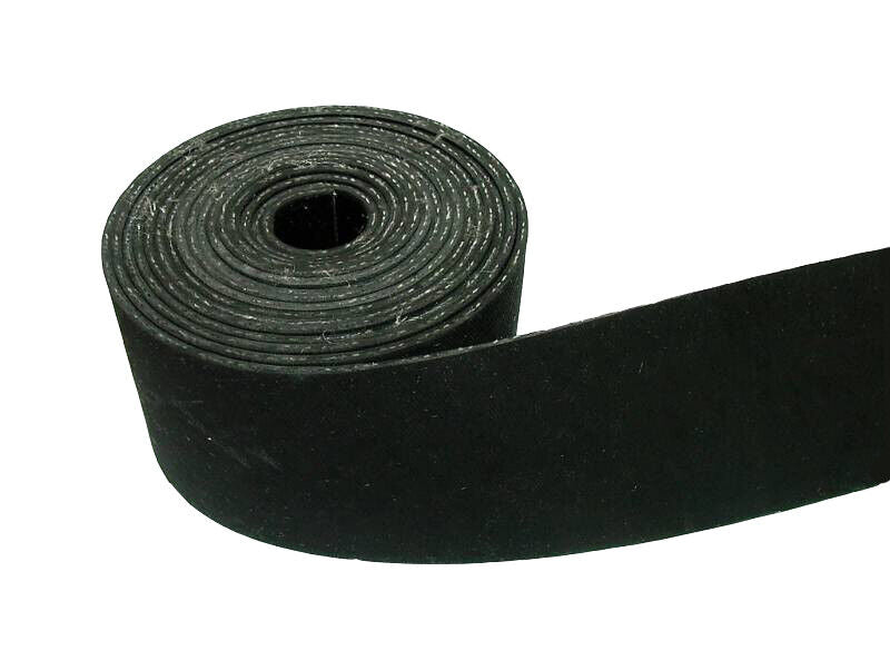 1.5" Wide Black Rubber Pirelli Upholstery Furniture Settee Chair Webbing - 20m