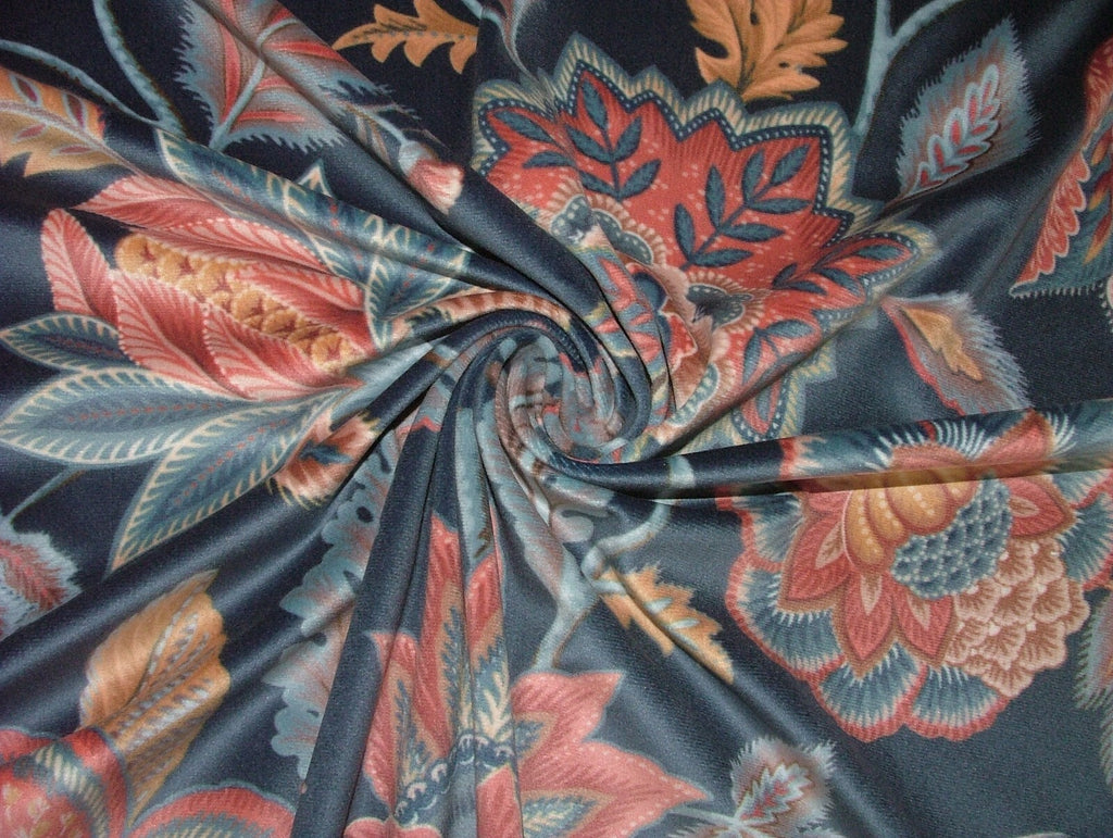 3 Metres iLiv Sarita Sapphire Velvet Fabric Cushion Curtain Upholstery17