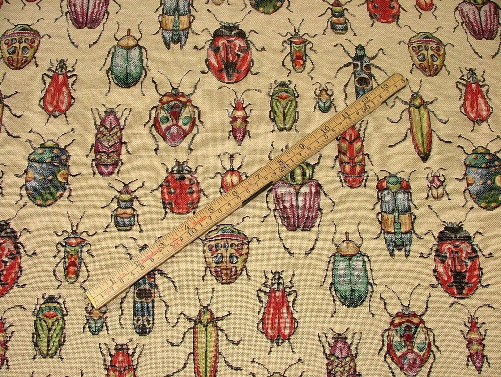 "Animal Tapestry" Designer Fabric Ideal For Upholstery Curtains Cushions Throws