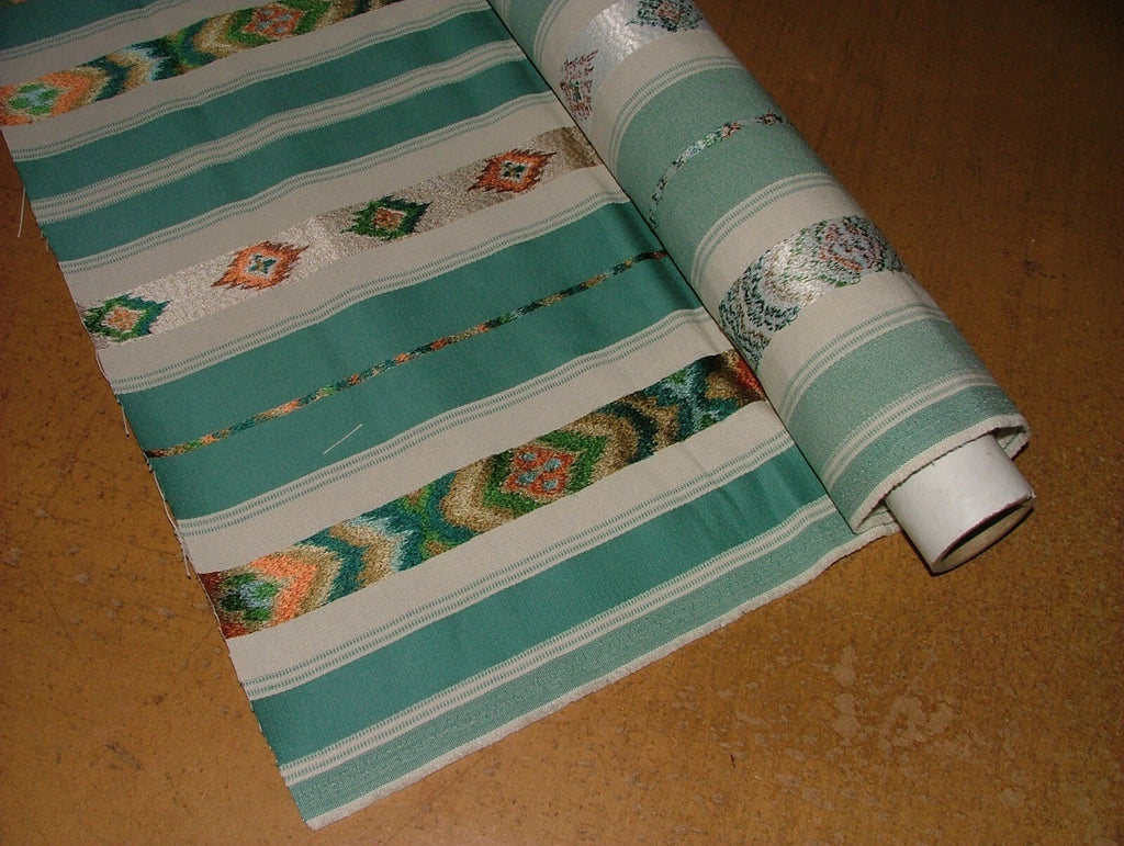 1 Metre iLiv Siris Aquarelle Woven Jacquard Curtain Upholstery Ikat Fabric2